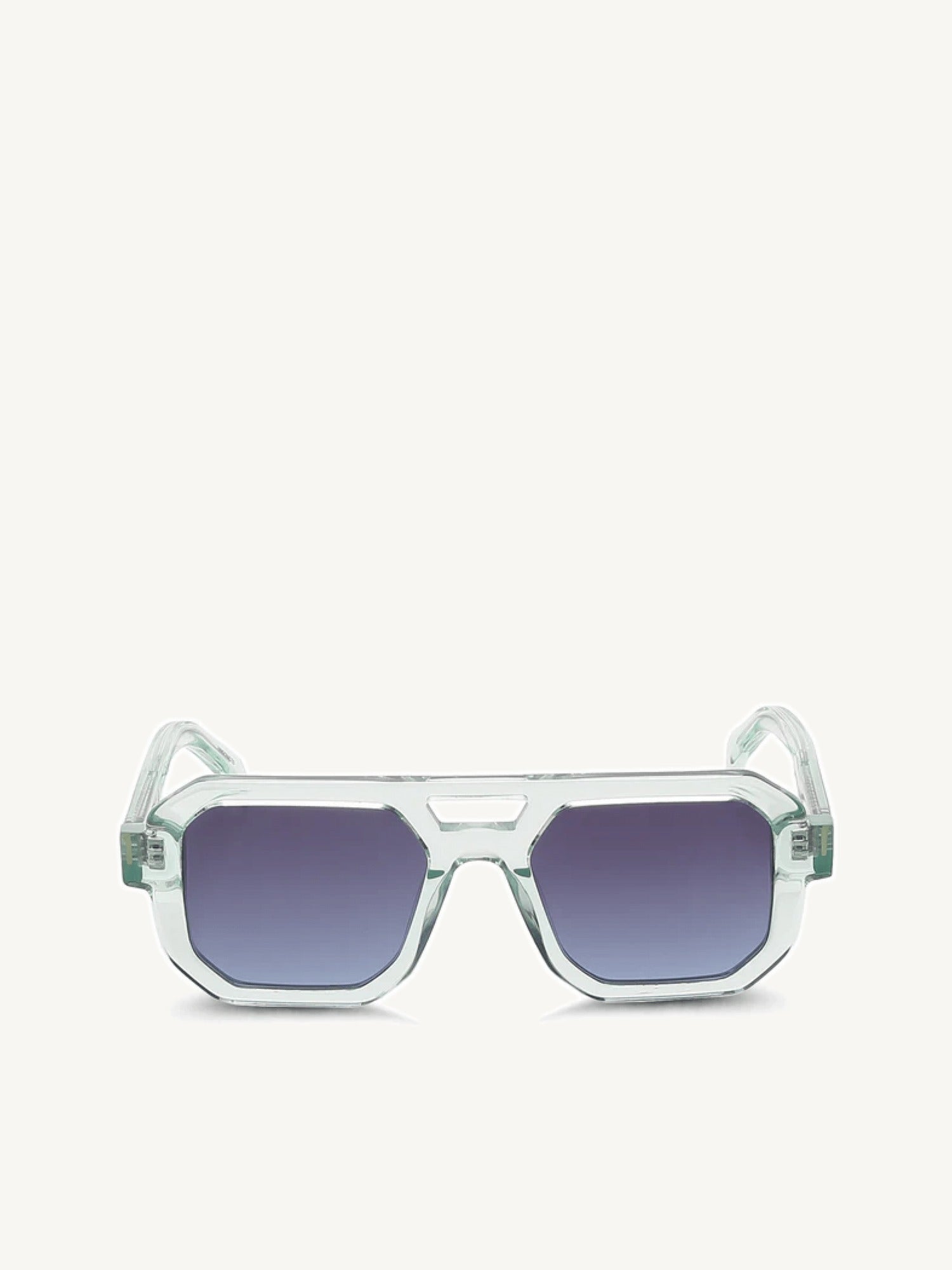 Thirty Four Minty Sunglass with Blue Lens
