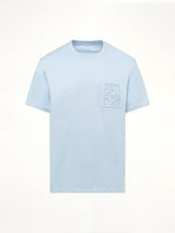 Relaxed Anagram T-Shirt in Sky Blue
