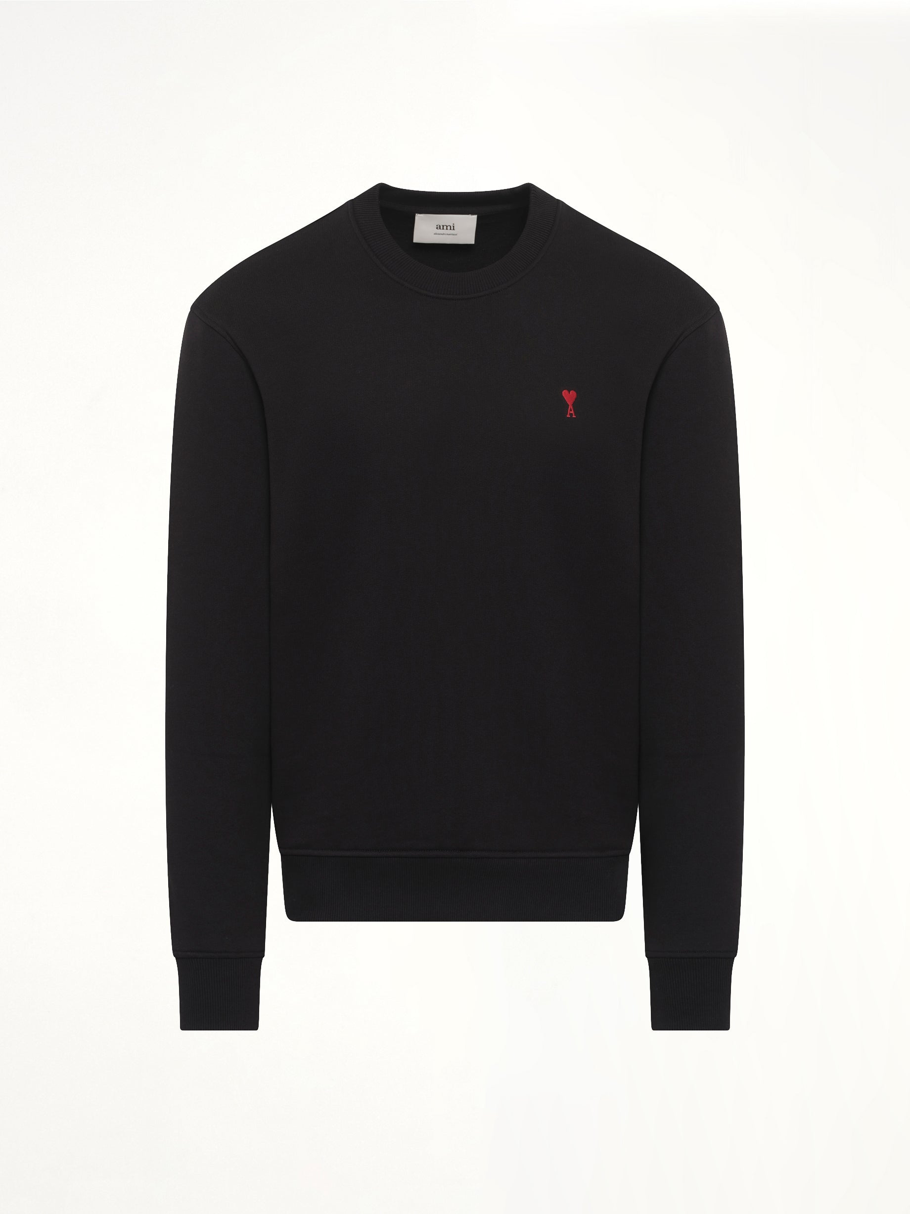 Ami De Coeur Sweatshirt in Black/Red
