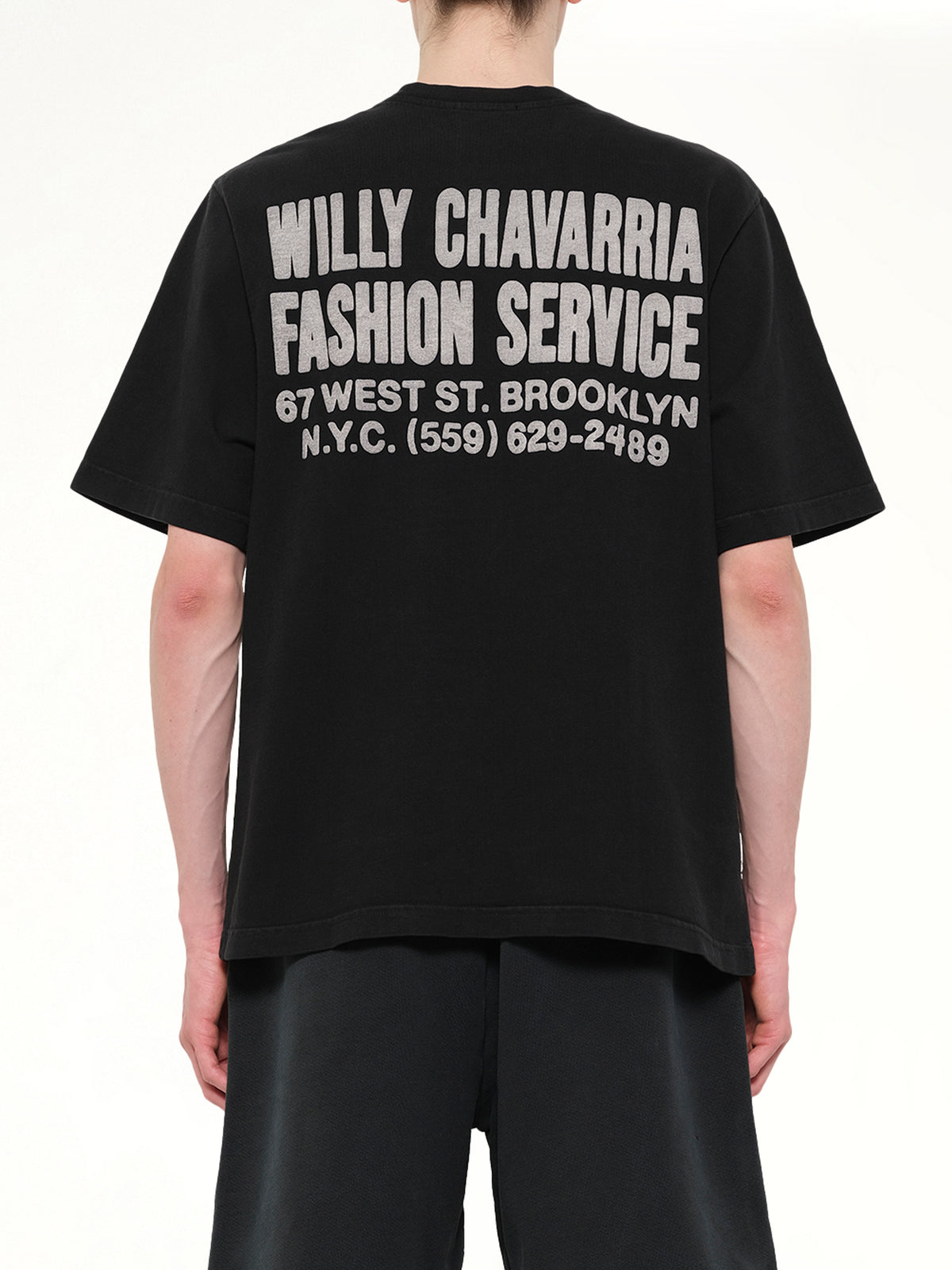 "Fashion Services" Standard T-Shirt in Black